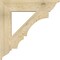 Ekena Millwork Balboa Traditional Rough Sawn Bracket, Douglas Fir, 6"W x 32"D x 32"H BKT06X32X32BOA01RDF - alternate 2